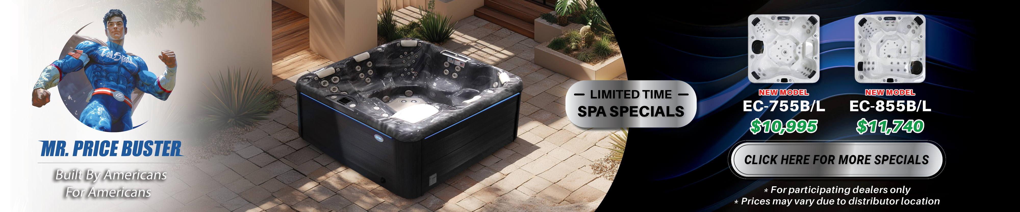 Calspas hot tub being used in a family setting - Temple