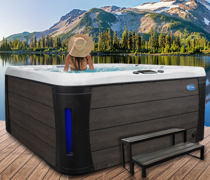 Calspas hot tub being used in a family setting - hot tubs spas for sale Temple